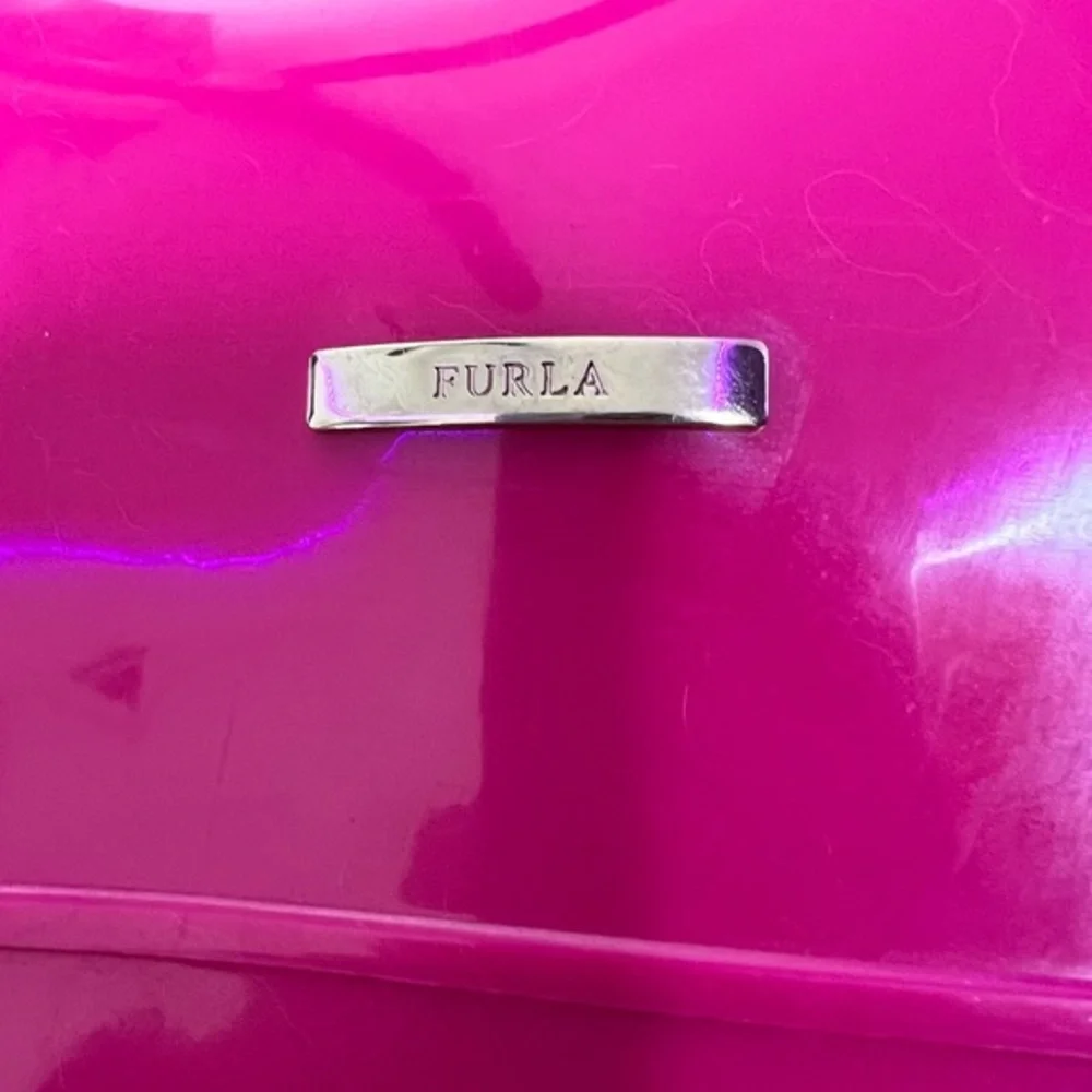 Furla Tall Rain Boots Women’s‎ Size 10.5 Pink Rubber Waterproof Gardening Preppy